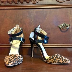 Cheetah Print Patent Pumps